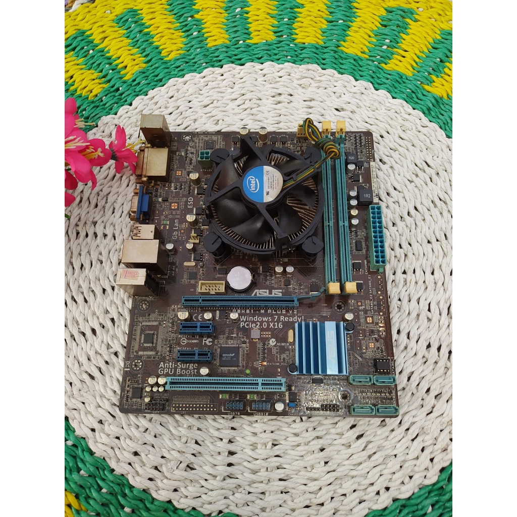 Jual Paket Motherboard Asus H61M Plus V2 & Processor I5 2500s LGA 1155