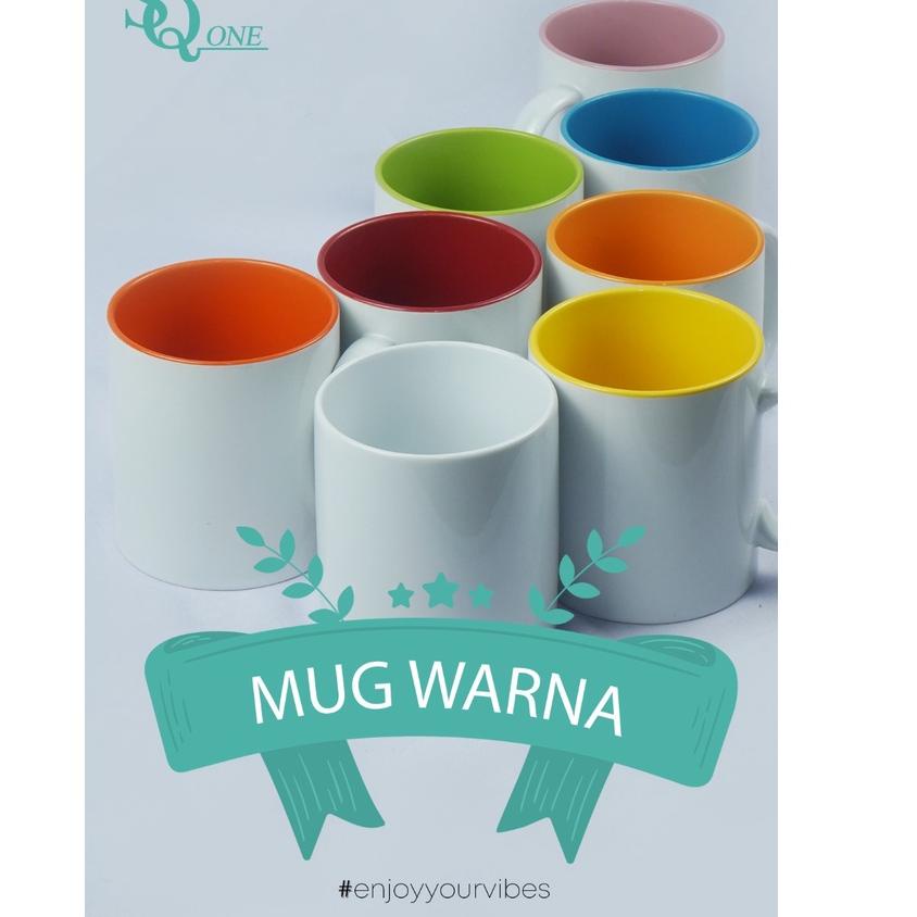 Jual 1212 Mall Mug Polos Warna Coating Siap Cetak Import Shopee Indonesia 5068