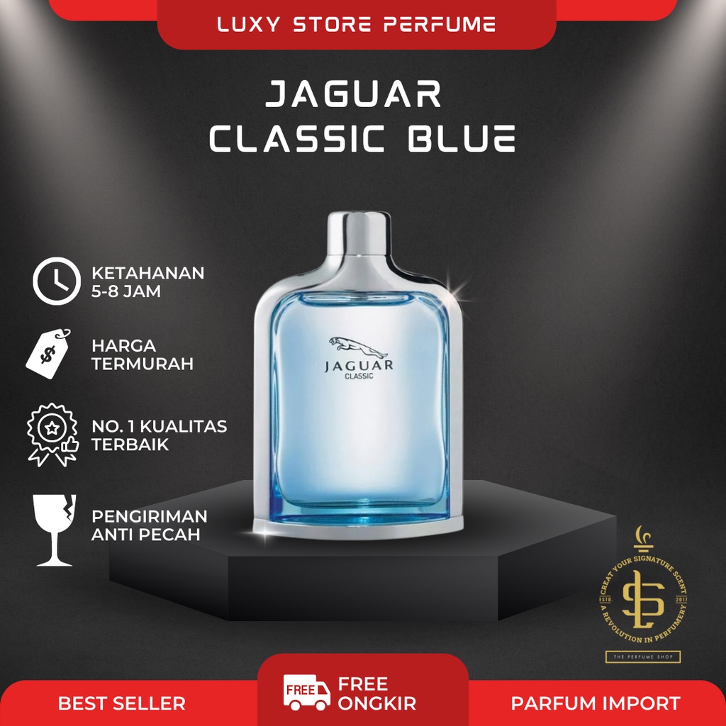 Jaguar Perfume Logo Jaguar Classic Black Man 100 ML