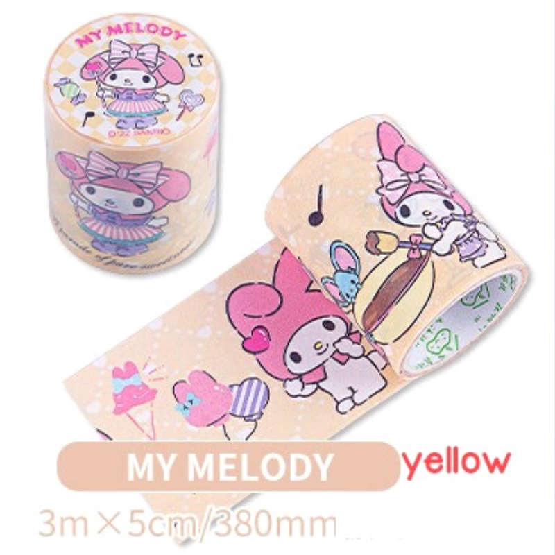 Jual Sticker Stiker Washi Tape Masking Tape Selotip Motif Sanrio kertas ...
