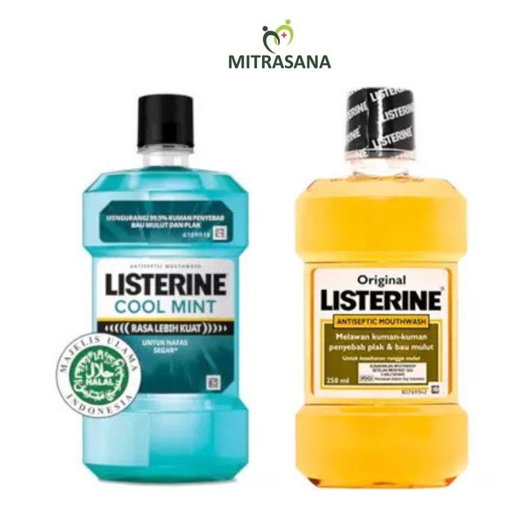 Jual LISTERINE MOUTHWASH ALL VARIANT 250ML Shopee Indonesia