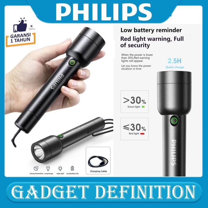 Jual Philips Senter LED Super Terang / Senter Led Jarak Jauh Tahan Air ...