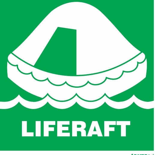 Jual Marn Imo Symbol Sticker Liferaft 33.4102 Uk 15X15Cm | Shopee Indonesia
