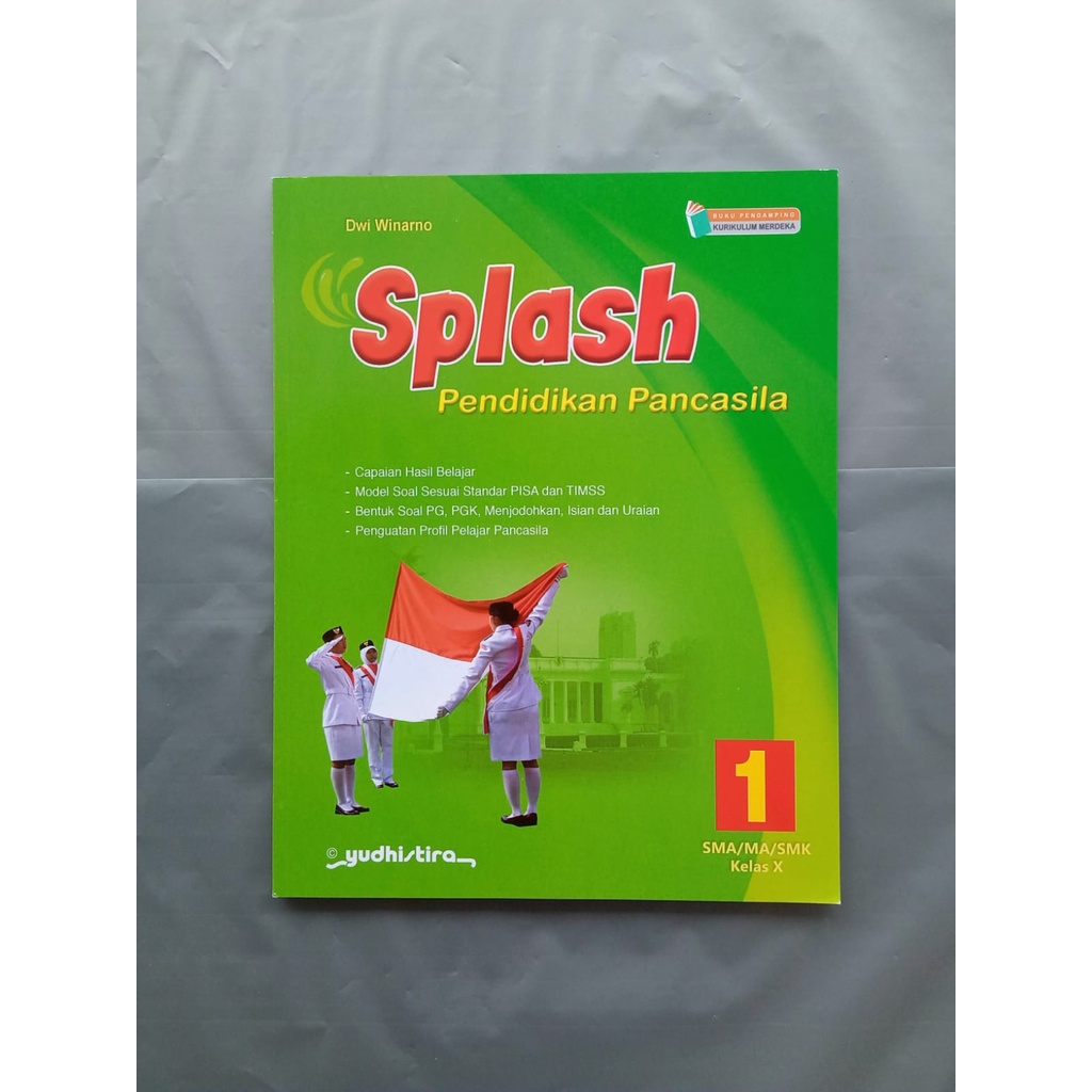 Jual Splash Pend Pancasila K.Merdeka Yudhistira SMA/MA/SMK Kelas 10 ...
