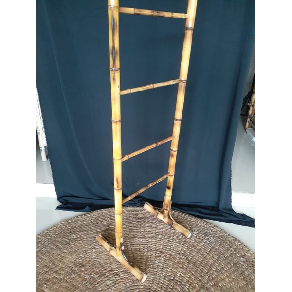 Jual Promo Akhir Tahun Tangga Bambu Cendani Cendani Bamboo Ladder Tangga Dekorasi Antik