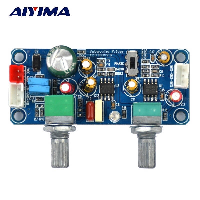 Jual Aiyima Preamplifier Filter Bass Subwoofer Single Power Dc 932v