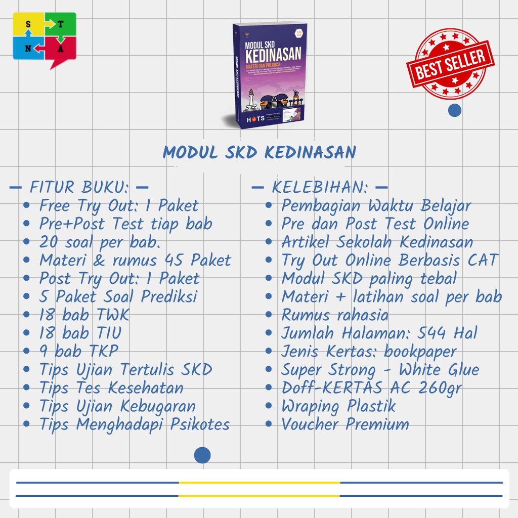 Jual Modul Seleksi Kompetensi Dasar (Buku SPMB PKN STAN Terbaru ...