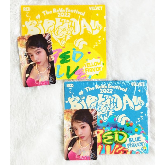 RED VELVET - The ReVe Festival 2022 Birthday Official MD Trading Card (Like New)