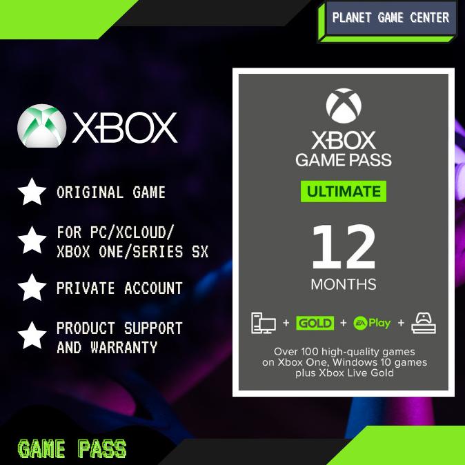 Jual Gamepass Xbox Ultimate Bulan For Pc Xbox Series S X Dan Xcloud Shopee Indonesia