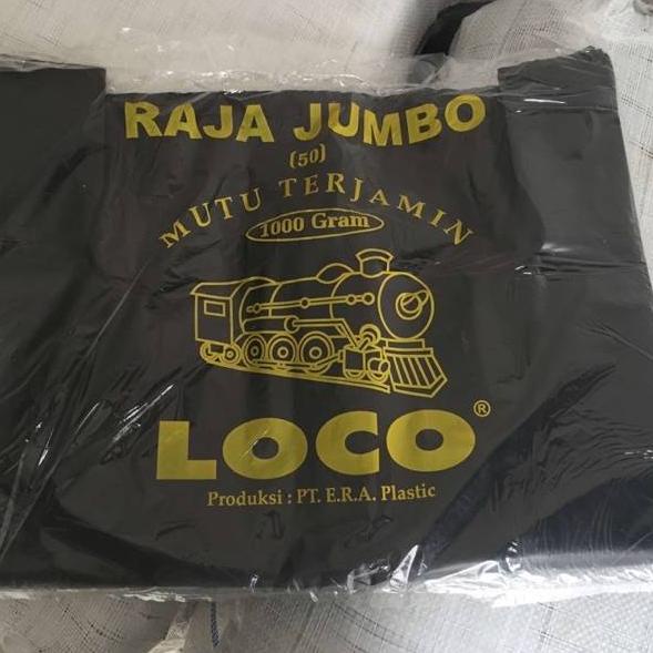 Jual Harga Update Kantong Plastik Kresek Loco Hitam Tebal Uk 50 Raja Jumbo Shopee Indonesia 