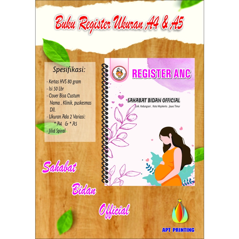 Jual REGISTER SPIRAL COVER EXCLUSIF Ukuran A4 & A5 | Shopee Indonesia