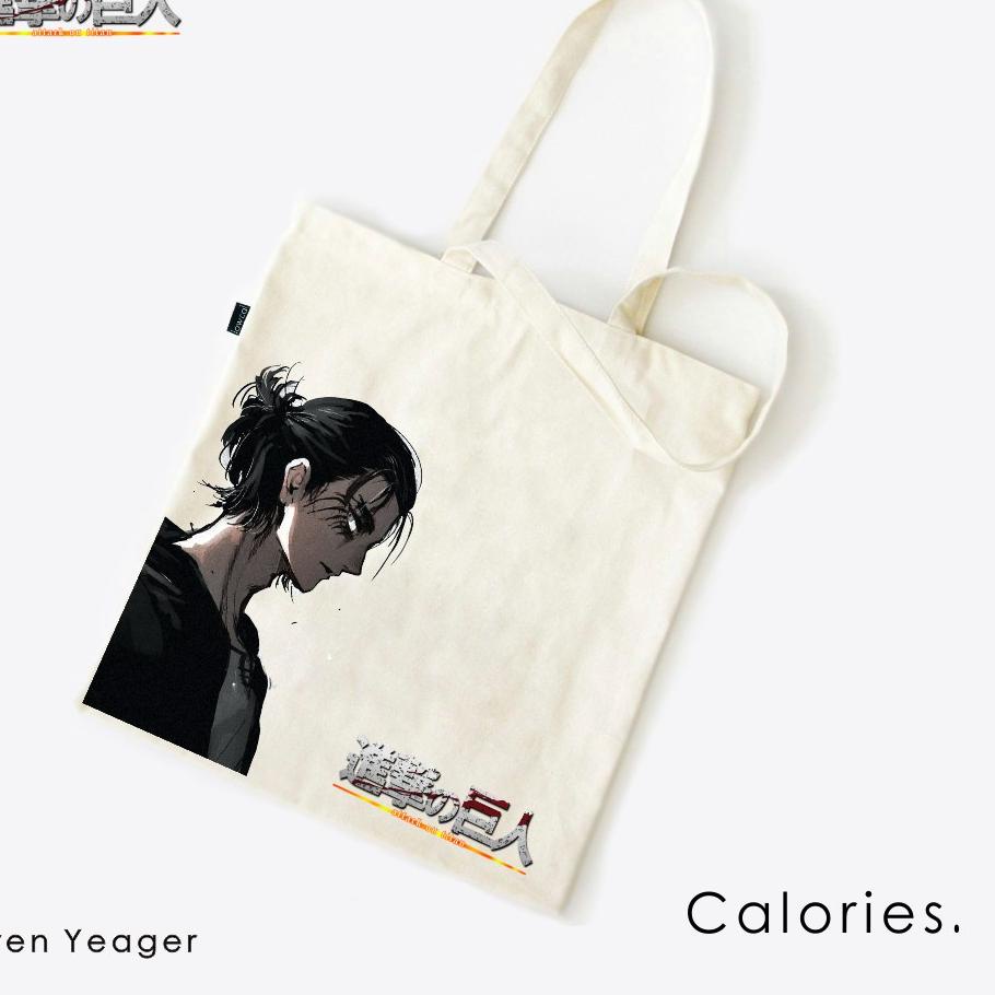 Jual Totebag Attack on titan Eren Zeke Anime Sasha langsung kirim ...