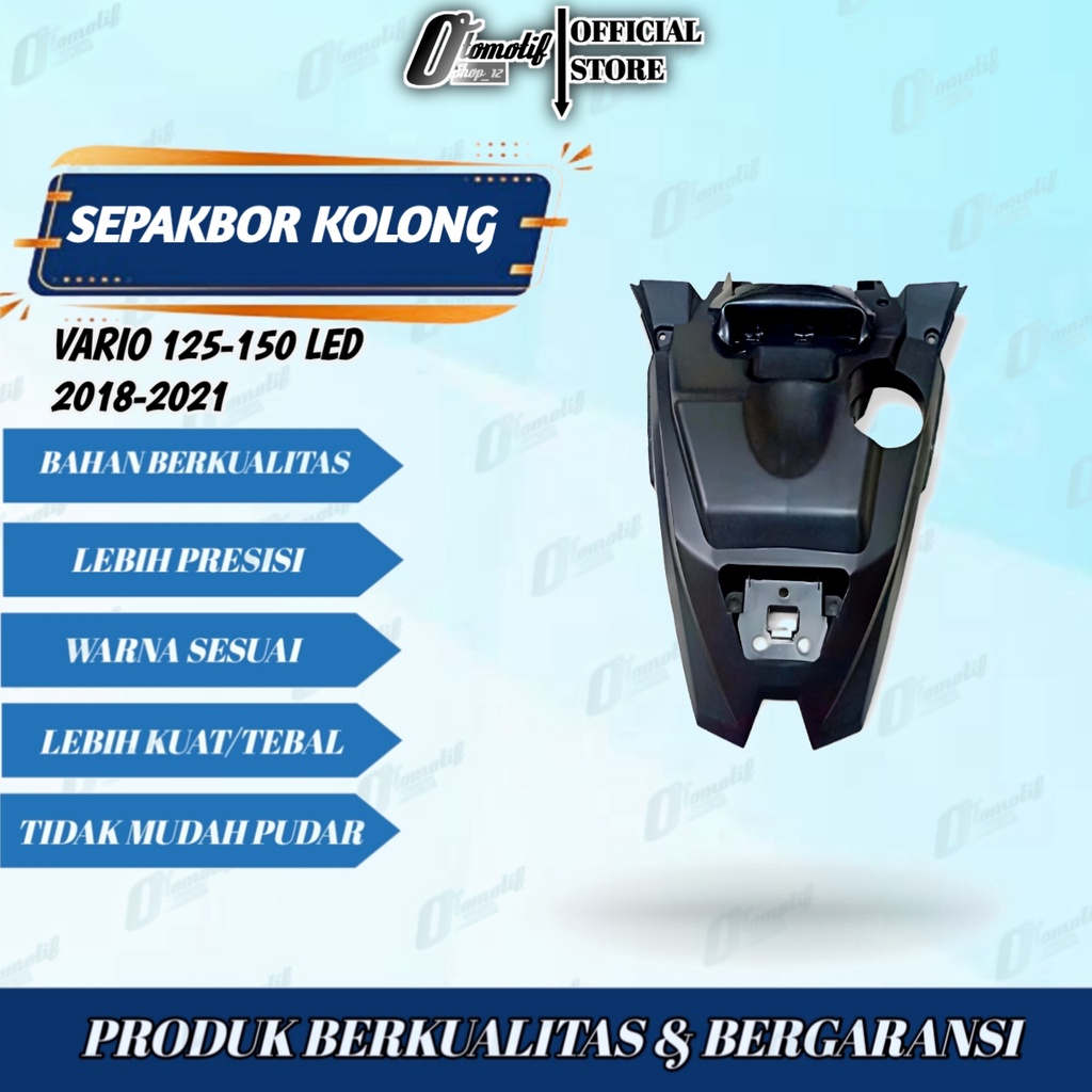 Jual Spakbor Belakang Kolong Bawah Honda Vario New 125 150 Led 2018