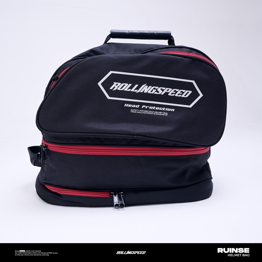 Jual Rollingspeed Ruinse Full Face Helmet Bag Tas Helm Premium