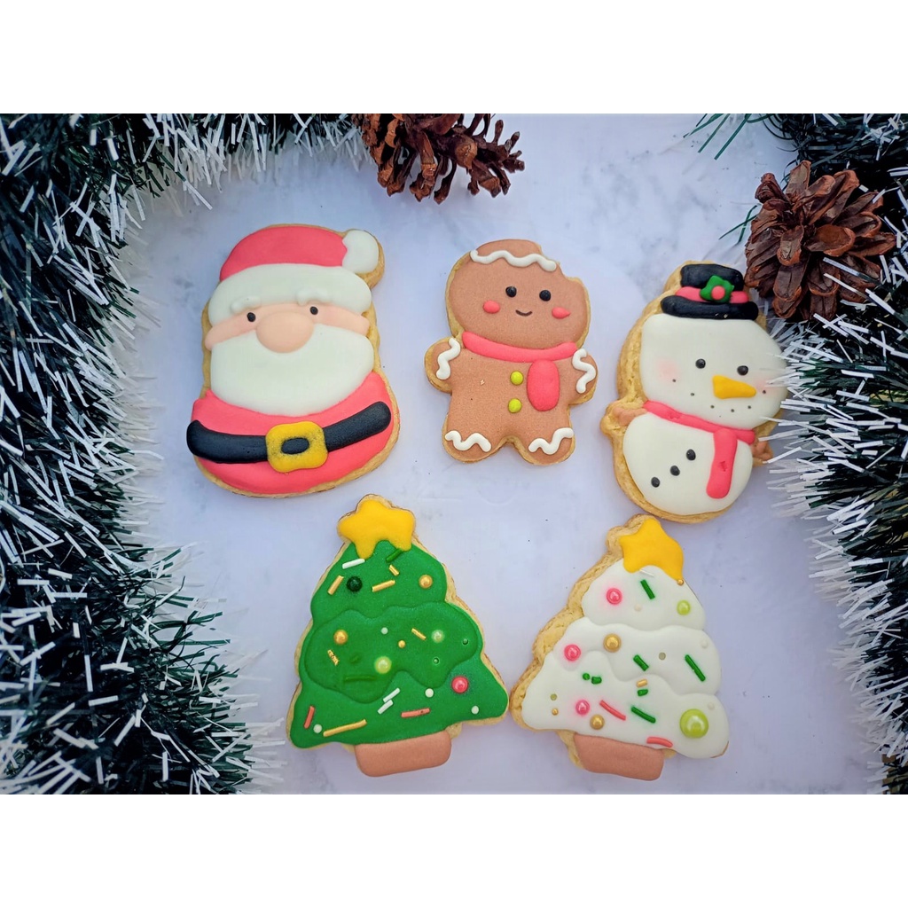 Jual BESAR - COOKIES NATAL / Christmas Cookies / Cookies Hias Natal ...