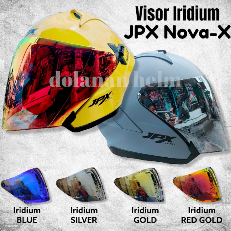 Jual Kaca Flat Visor Iridium Pnp Kyt Nfj Jpx Nova X Original Norisk