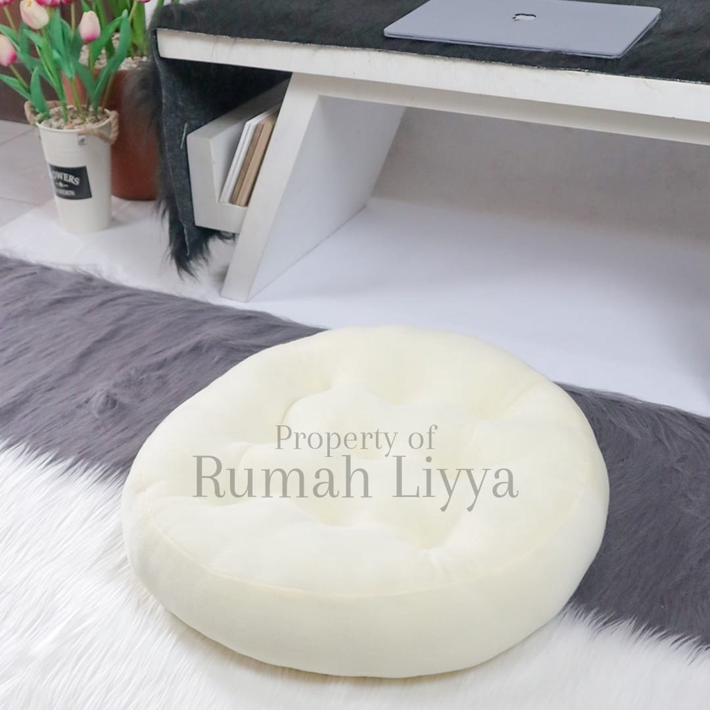 Jual Liyya Cushion Ball Alas Bantal Duduk Bulat Lantai Kursi Sofa ...