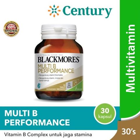 Jual Blackmores Multi B Performance 30 Tablet/Daya Tahan Tubuh/Anti ...