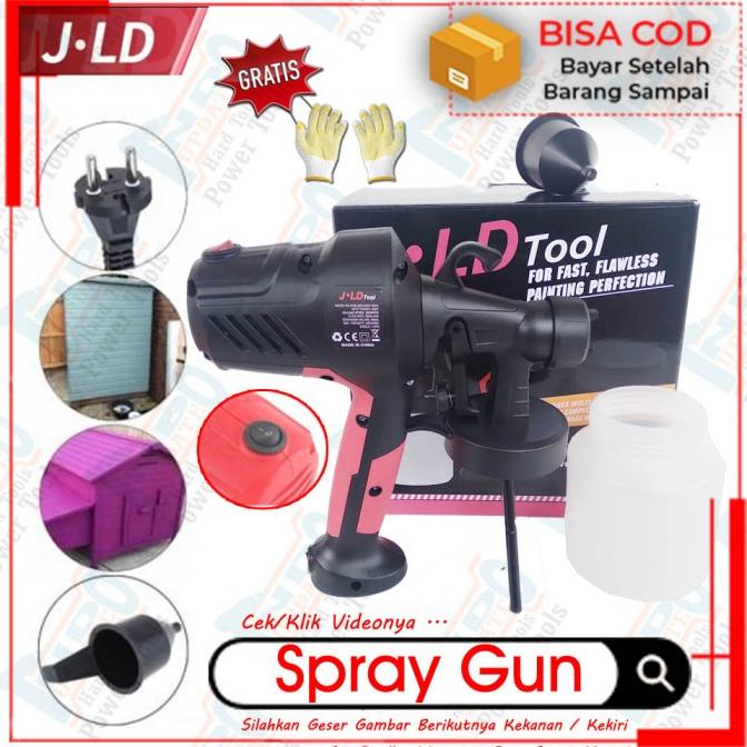 Jual Spray Gun Electrik Alat Semprot Cat Minyak Dinding Pistol Tembok