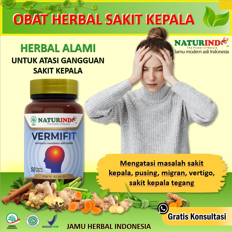 Jual Obat Vertigo Herbal Obat Pusing Kepala Herbal Alami Obat Sakit