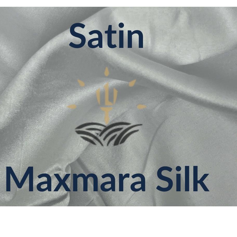 Jual Kain Maxmara Silk Satin Silky Premium Quality Tebal Dan Jatuh Lebar Cm Per M