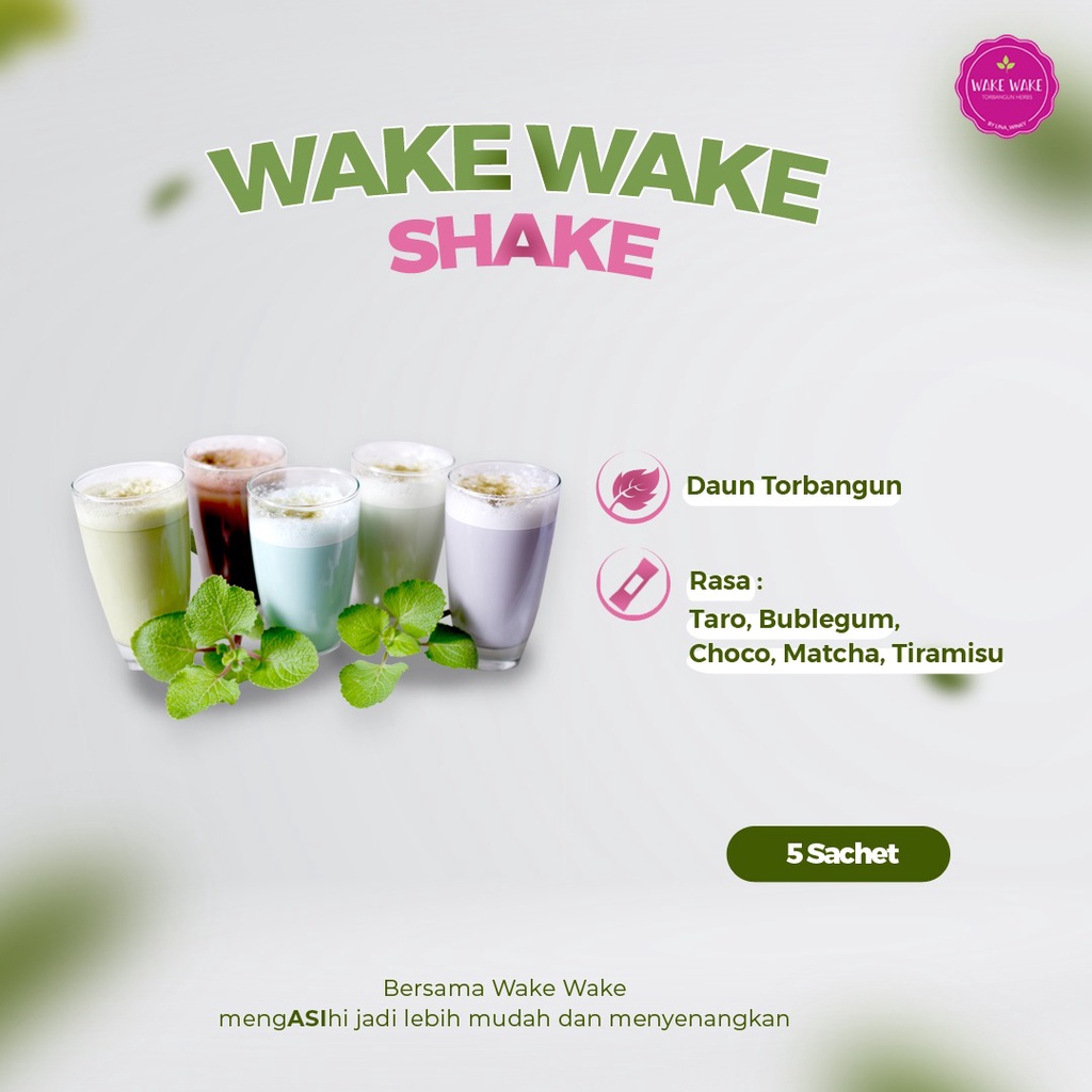 Jual Asi Booster Torbangun Wake Wake Shake 5 Varian Rasa Shopee Indonesia 7130