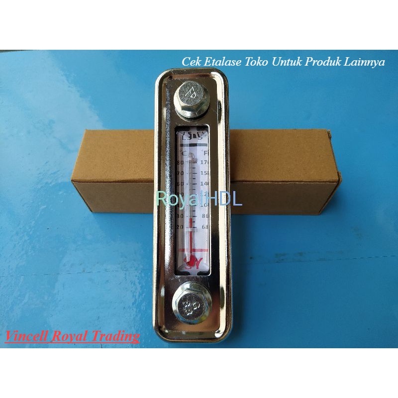 Jual hydraulic level oil oli 5" in inch temperature suhu hidrolik ls5r