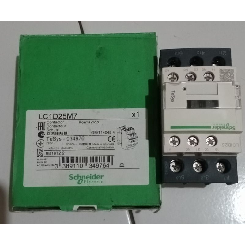 Jual KONTAKTOR SCHNEIDER LC1D25M7 | Shopee Indonesia