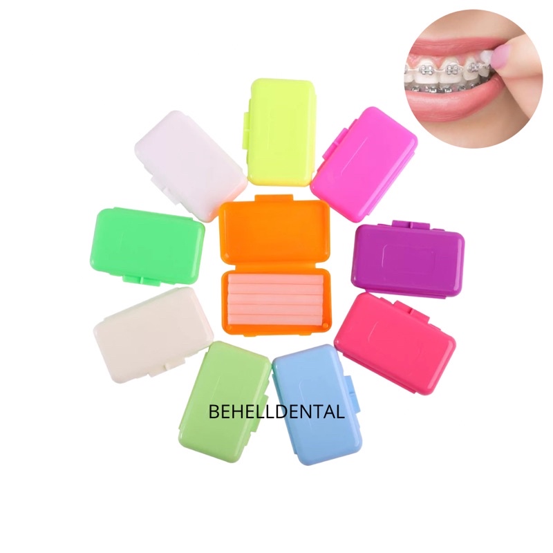 Jual Behelldental Wax ortho wax dental wax anti sariawan wax behel