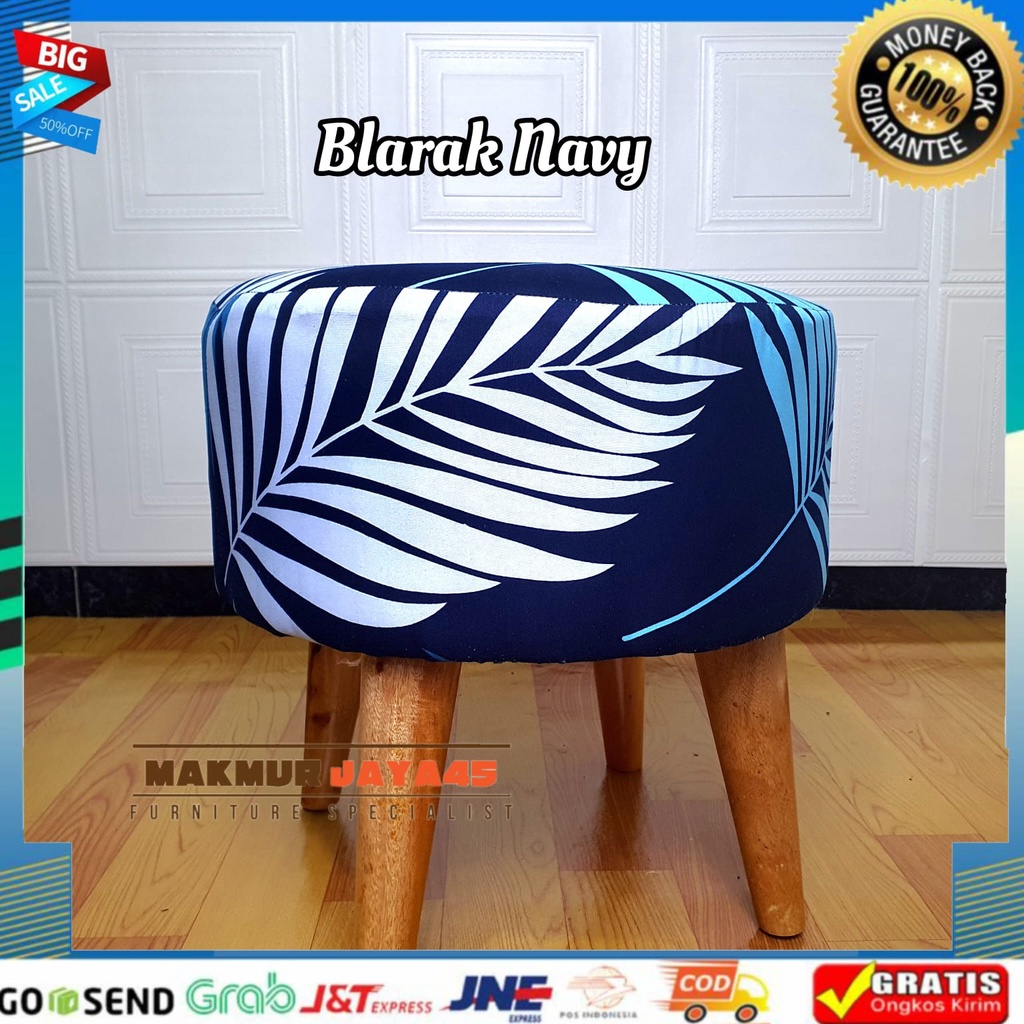 Jual S Fa Sofa Minimalis Sofa Ruang Tamu Sofa Stool Bulat Motif