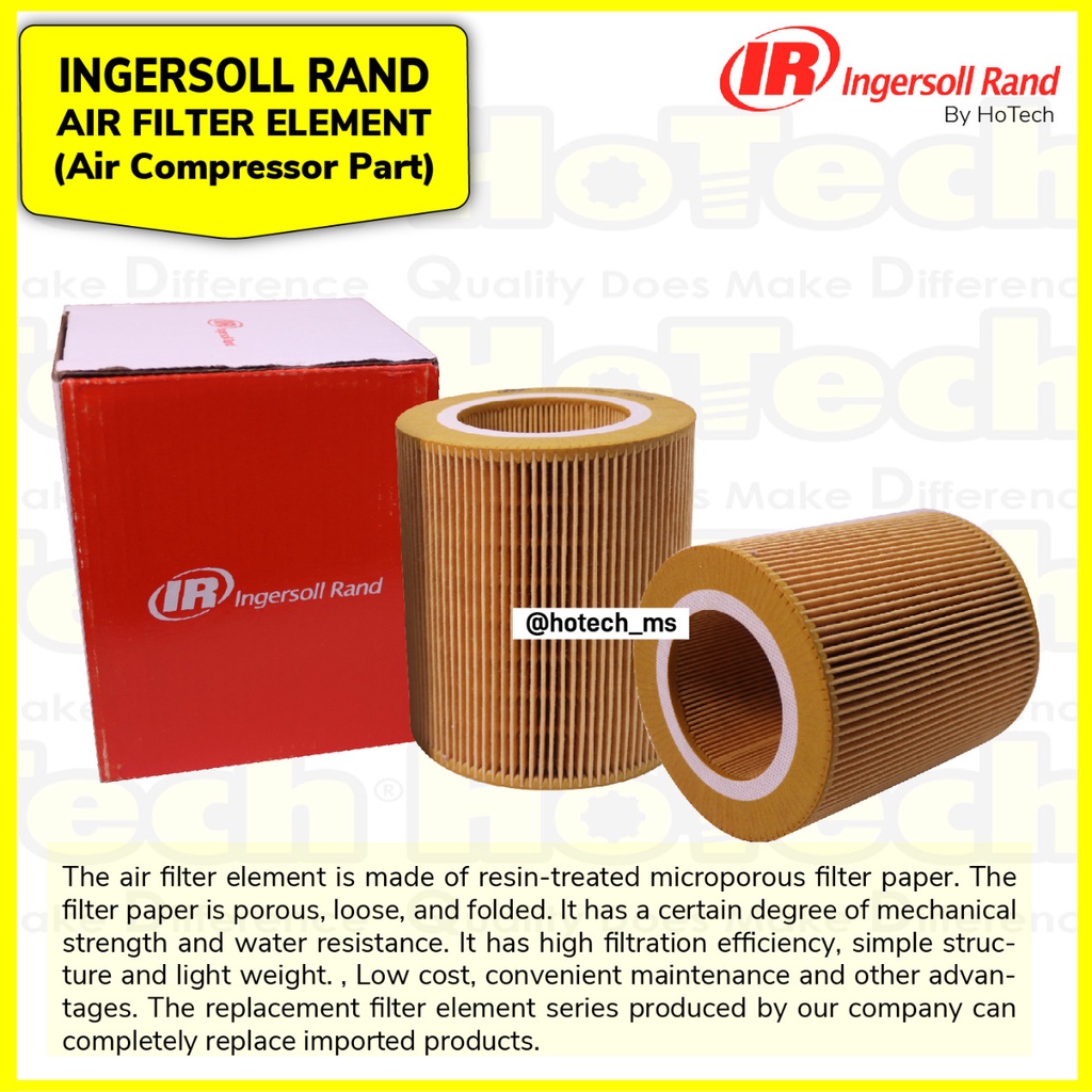 OEM Ingersoll Rand Replacement Filter Element For F424IH In Line Filter Assembly 550