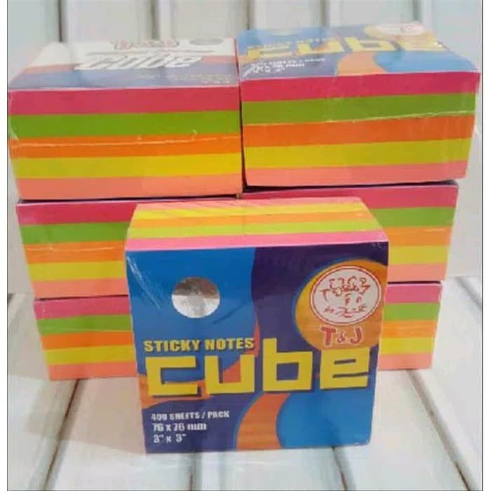 Jual Sticky Notes TJ - Cube / Tom and Jerry Sticky Notes / Kertas Notes ...