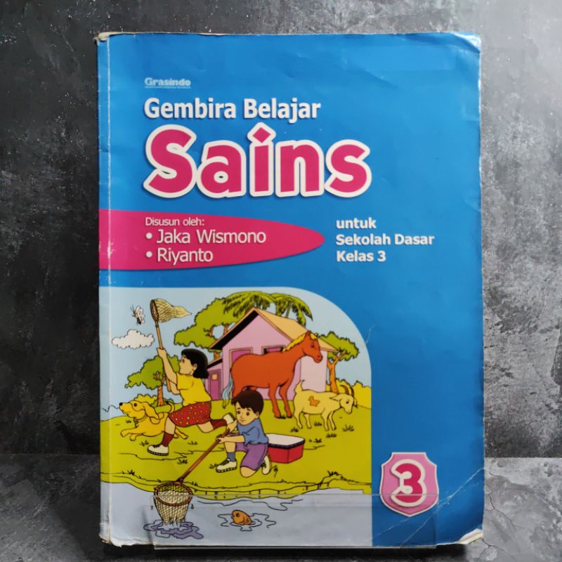 Jual Buku Gembira Belajar Sains kelas 3, III, SD, Jaka Wismono, Riyanto ...