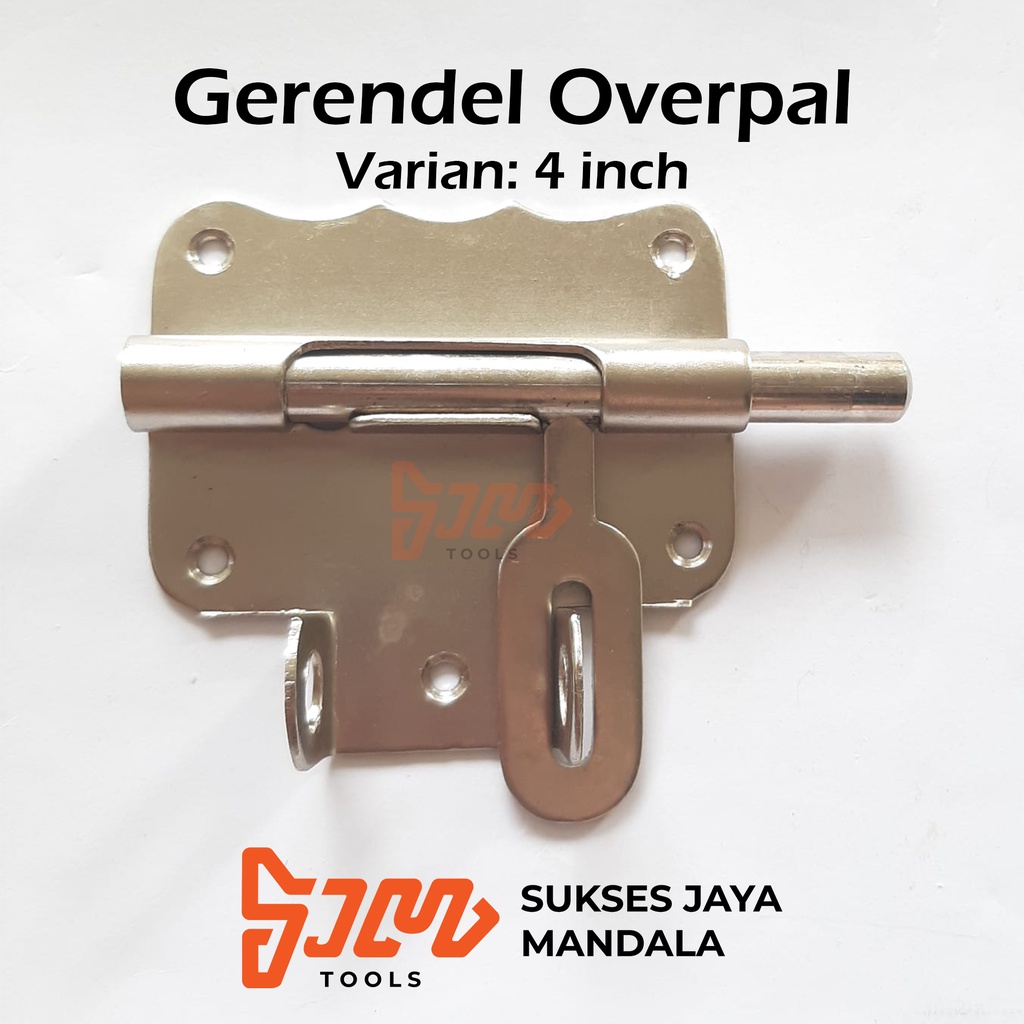 Jual Grendel / Gerendel Overpal TEBAL 4 inch + Sekrup | Shopee Indonesia