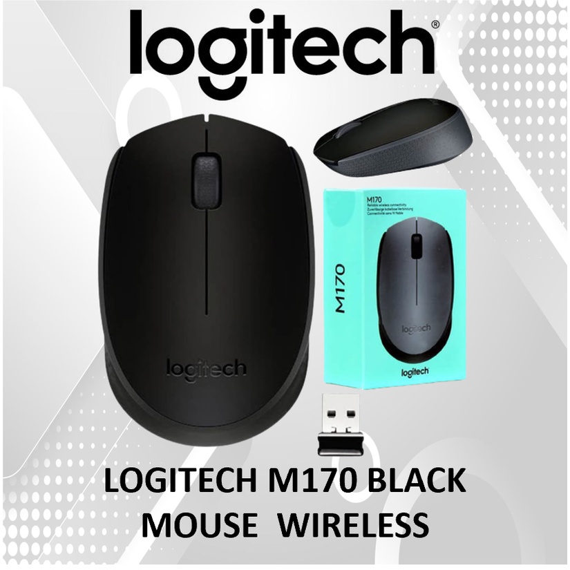 Jual Mouse Wireless Logitech M170 Original Mouse Wireless Shopee Indonesia 2387