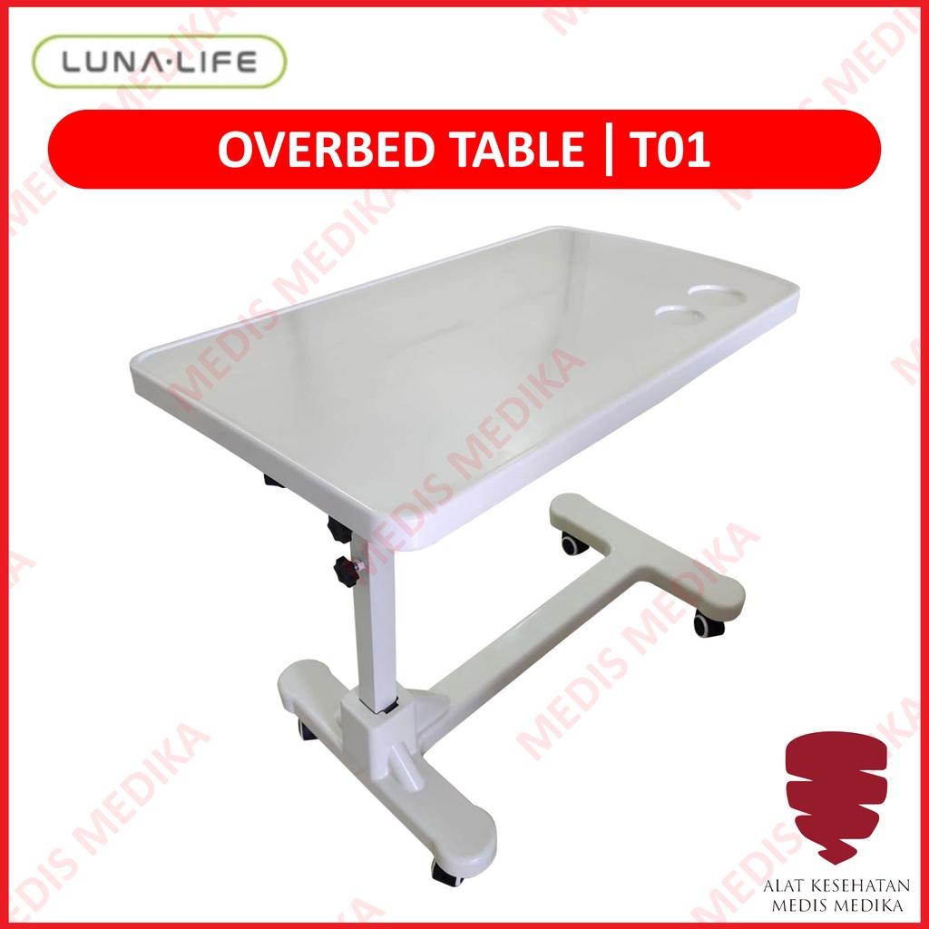 Jual Over Bed Food Table Meja Makanan Tempat Makan Pasien Rumah Sakit Hospital Shopee Indonesia 0713