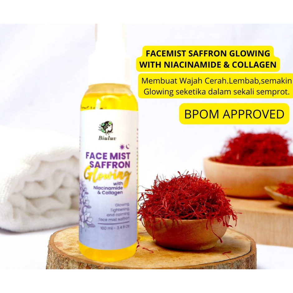 Jual ⭐️ EXCLUSIVE SAFFRON WITH ZAM ZAM WATER FACE MIST 100ml Shopee