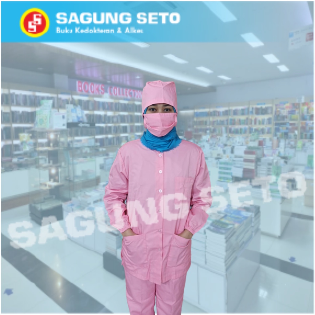 Jual JAS OK SANGHAI PINK UKURAN M / BAJU OK KANCING LENGAN PANJANG ...