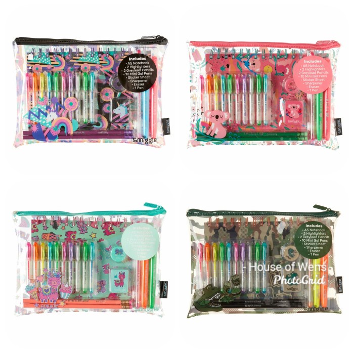 Jual SMIGGLE LIL MATES KIT A5 SET - PAKET ALAT TULIS SMIGGLE ORIGINAL ...