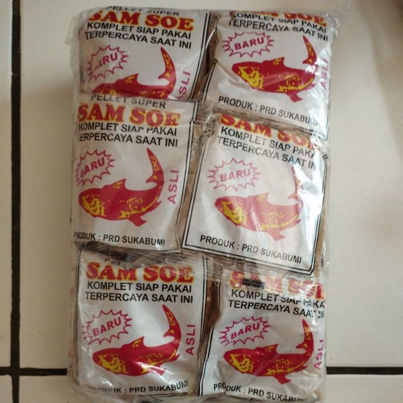 Jual Samsoe Pellet Super Umpan Super Untuk Semua Jenis Ikan Shopee