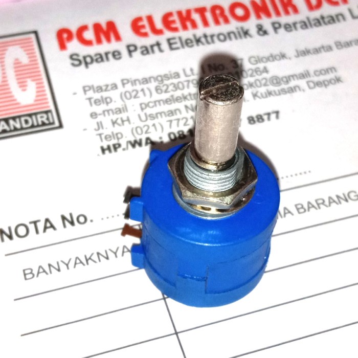 Jual Potensio Bourns 100K Wirewound Multiturn Variable Resistor 10 ...