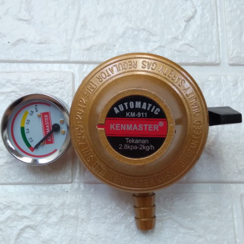 Jual Kepala Regulator Gas Meteran Kenmaster Safety Regulator Gas Shopee Indonesia