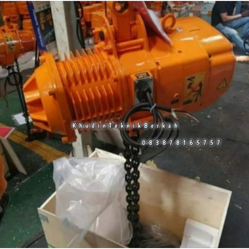 Jual Chain Block Electrik NAGASAKI 2 Ton x 12 Meter Electric Chain ...