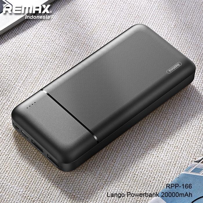 Jual Remax Lango Power Bank 20000mAh RPP-166 | Powerbank 20000 mAh ...