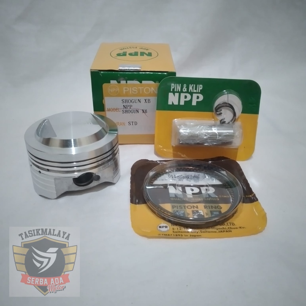 Jual SEHER KIT PISTON KIT SHOGUN XB PEN 14 DIAMETER 58, 58.5, 59, 59.5 ...