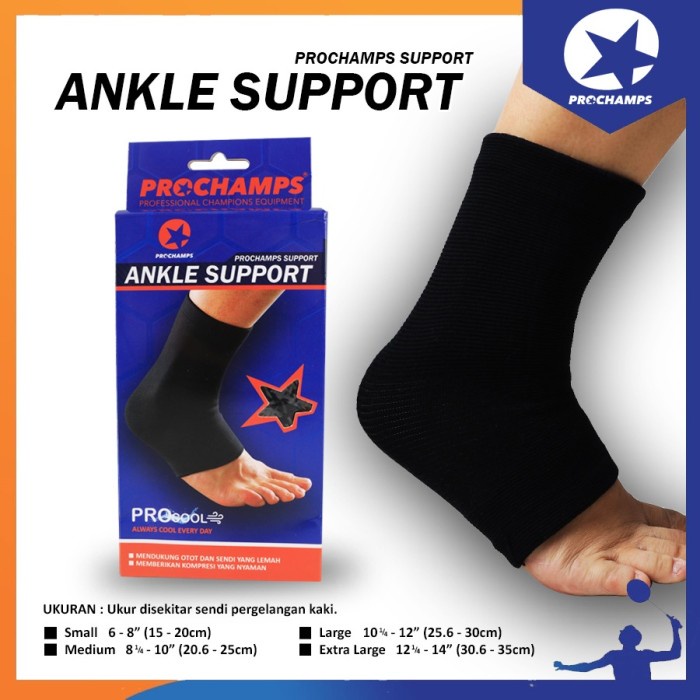 Jual PROCHAMPS Ankle Support Original | Shopee Indonesia