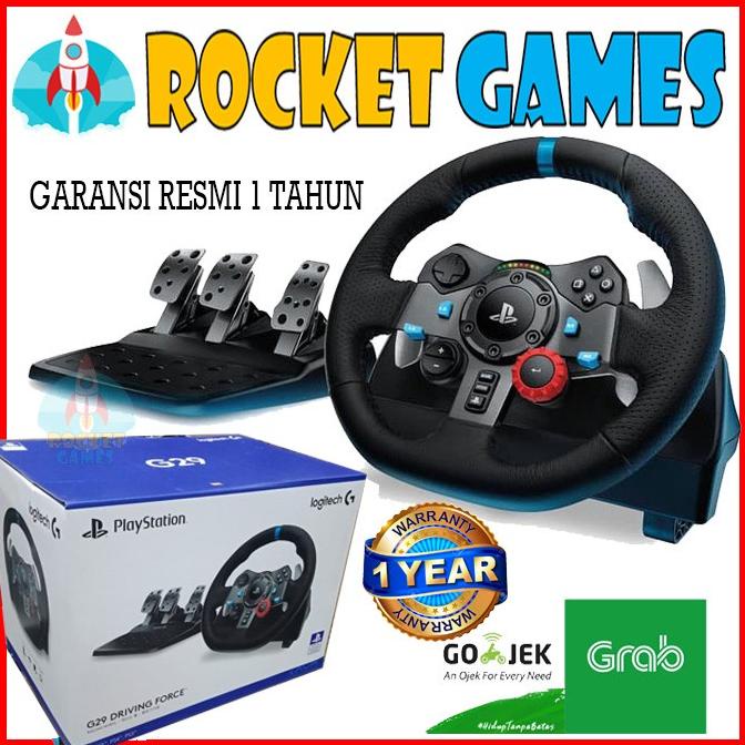 Jual Logitech G29 Driving Force Wheel Steering Wheel For Ps4/Ps3/Pc