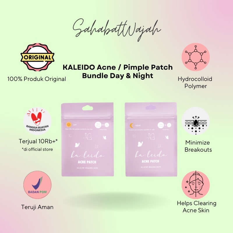 Jual Acne Pimple Patch Kaleido Bundle Day Night Shopee Indonesia