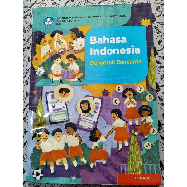 Jual Buku Kurikulum Merdeka SD Kelas 5 Bahasa Indonesia"Bergerak ...