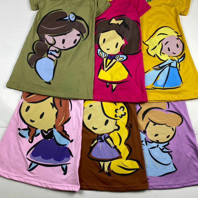 Jual dress princess anak 2 3 tahun daster princess anak baju gambar ...